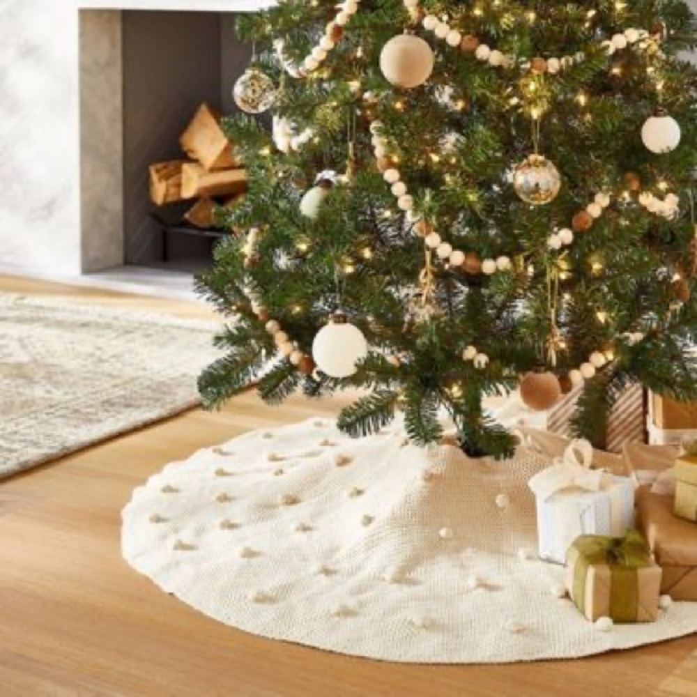Threshold x Studio McGee Bobble Knit Tree Skirt
